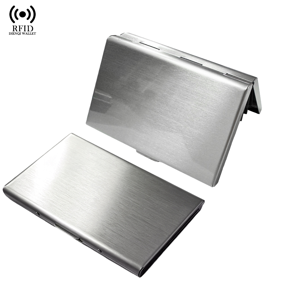 Index Card Holder - ที่ใส่บัตร RFID กระเป๋าใส่บัตรเครดิต อลูมิเนียม โลหะ ความจุเยอะ
