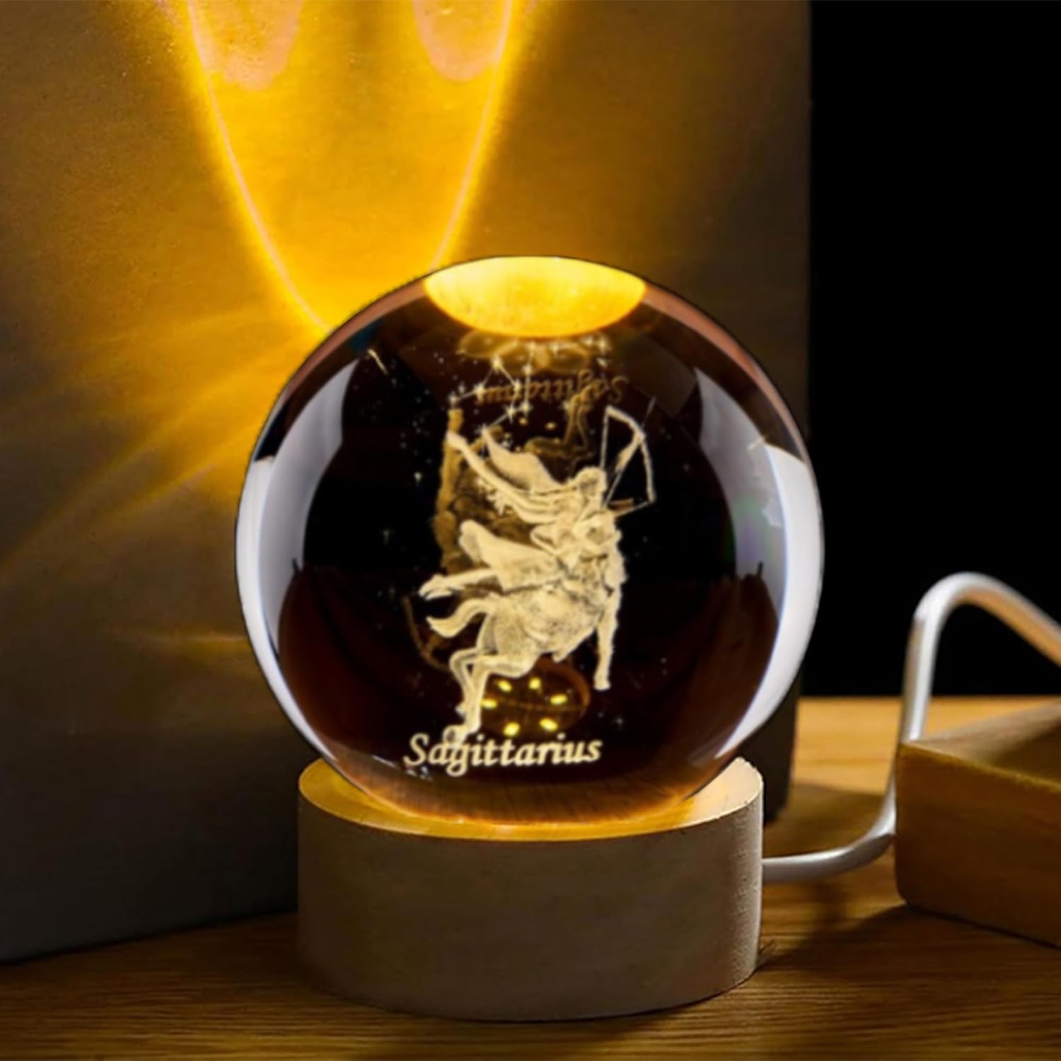 ลูกบอลคริสตัล 3 มิติ รูปทรงราศ - Paper Weight Crystal บทวิจารณ์และราคา