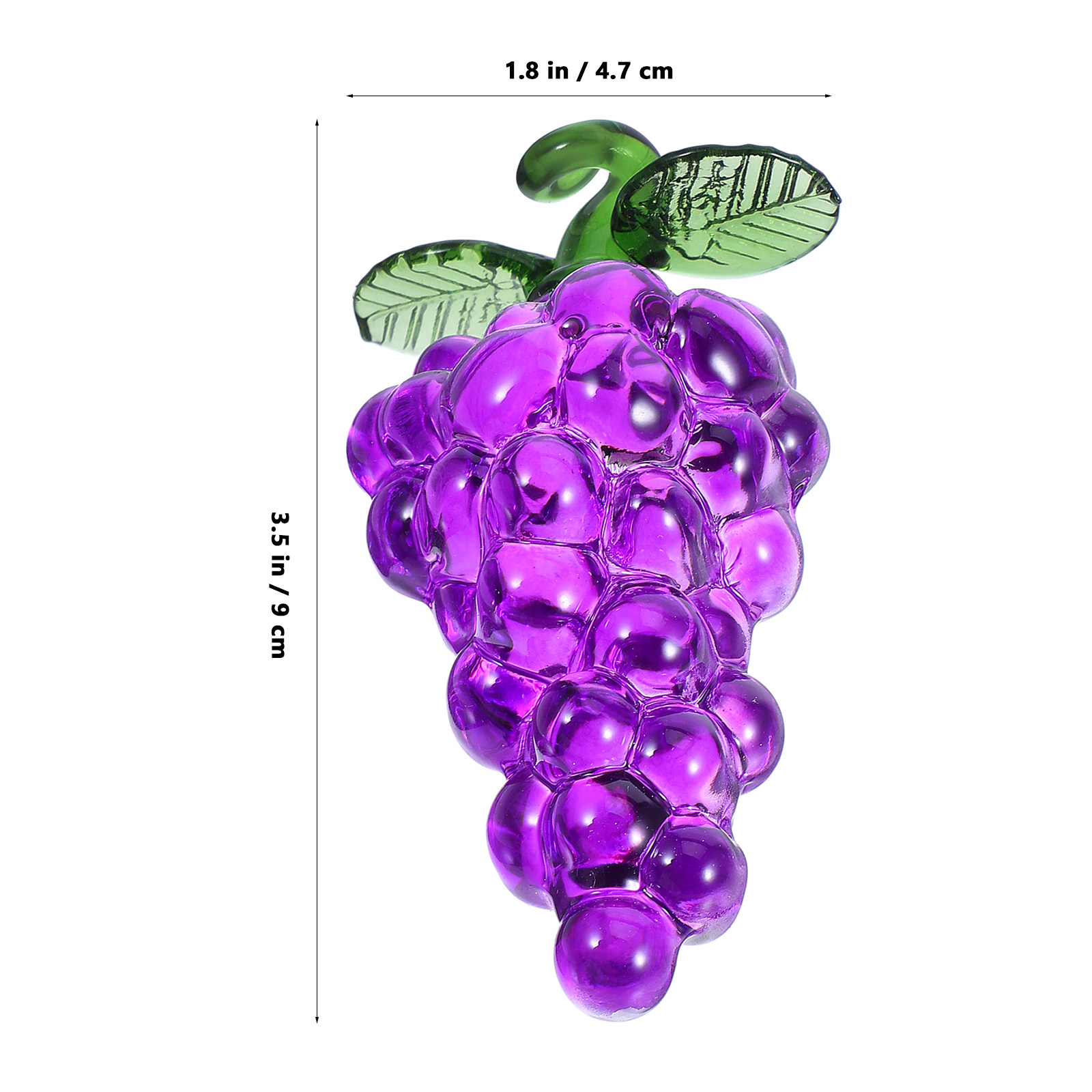 ประติมากรรมผลองุ่นคริสตัล องุ่ - Paper Weight Crystal บทวิจารณ์และราคา