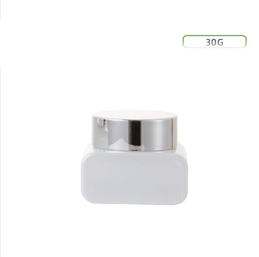 30G สีขาวแก้ว jar ฝาปิดเงินหม้ - Gel Refill Pack บทวิจารณ์และราคา
