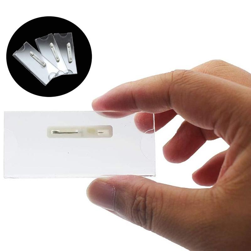 คลิปหนีบเข็มกลัดนิรภัยแบบใส ที - Index Card Holder บทวิจารณ์และราคา