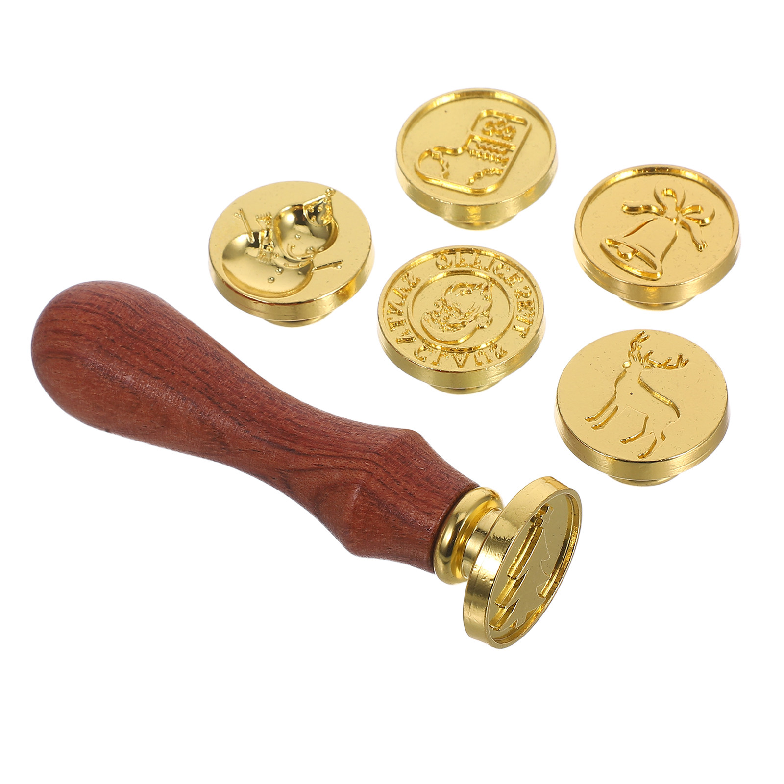 1 ชุด ชุดตราประทับครั่งสไตล์วิ - Wax Seal Stamp Set บทวิจารณ์และราคา